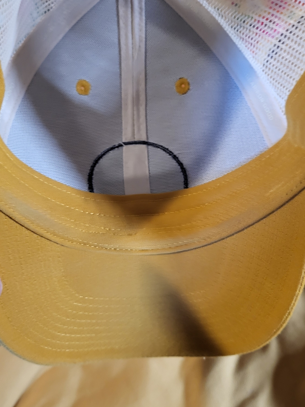EUC Cotopaxi Mustard Yellow Mesh Patch Trucker Hat - Picture 8 of 8